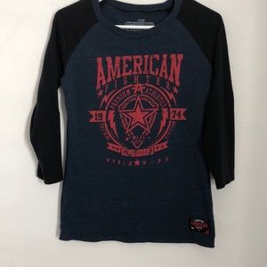 Pullover T-shirt genuine American fighter